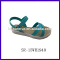 Sandálias de venda quentes do verão da forma 2015 sandálias da praia wedges 2015 sapatas da sandália das senhoras